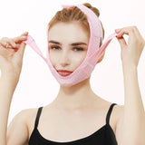 Breathable V Cheek Lift Up Band Thin Mask Reduce Double Chin V-Line Shaping Anti Wrinkle Face Bandage