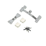 For MN D90 MN-90 MN99S Metal Steering Link Pull Rod Base Servo Bracket Set 1/12 RC Car Upgrade Parts