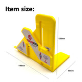 Wood 1/2 Thickness Gauge Woodworking Center Marking Device Wooden Board Oblique Cutting Positioning Puncher Carpenter