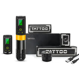 Wireless pen LED LCD display tool tattoo hine