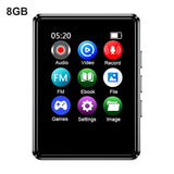 8/16/32/64G MP3 1.8inch Touch Screen Mini Music Player Bluetooth-Compatible 5.0 HIFI Sound for E-Book FM Radio