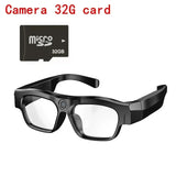 4K Bluetooth HD Video Driving Record Cycg Mini Camera Wireless Music Call Smart Glasses