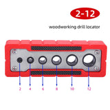 Woodworking Drill Accurate Positioner Portable Jig Tool Hand Carpenter Locator Rust-Proof Hole Drilg