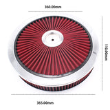14x3 Inch Washable with Raised Top High w Replacement Air Cleaner Reusable Chevy for Ford