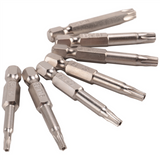 7Pcs Set Bit Screwdriver Drill Bits Screw Driver Magnetic 1/4Inch Hex Shank Hand Tools Five-Pointed Star Bore Hole