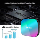 HK1 Android 9.0 Smart TV BOX 4GB 64GB Amlogic S905X3 2.4G&5G Wifi 4K 8K Media Player Set Top Box