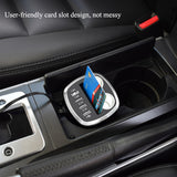 URANT Car Charger Multifunctional Cup Phone Holder Cigarette Lighter Sockets with 4 USB Ports Voltage Display Power Adapter