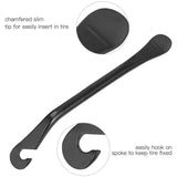 Lever- 3Pcs Portable Bicycle Lever Hardened High Srength Carbon Steel Spoon Bike Tire Repair Tool