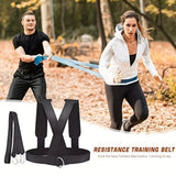 Resistance Bands Shoulder Strap - Comfortable and Durable Weight Bearing Design for Effective Fitness Training