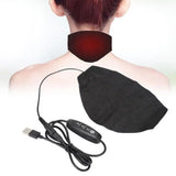 Adjustable Three Gear USB Self Warm Protector Portable Electric Tourmaline Neck Heating Pad Cloth Washable Magnetic