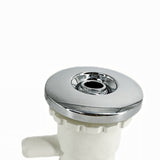 45mm Cover 11.5mm Flat Massage Chromed Cap PVC Bathtub Bubble Hot Tub Water Jet Nozzle