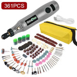 USB Cordless Mini Wireless Engraving Polishing Pen Electric Drill For Jewelry Metal Dremel Tools Dust Drilg Carving