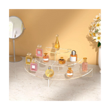 Stand,Clear Acrylic Legs Half Moon Server Cupcake Dessert Stand for Display or Collections