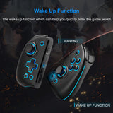 LinYuvo KS47 Wireless Joy Pad Controller for Switch/OLED with 8 Colors Adjustable LED,Hall Effect Joysitck/Back Map Button/Turbo