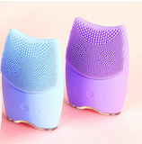 Waterproof Silicone Facial Cleanser Electric Face Wash Instrument Ultrasonic Beauty Instrument Facial Pore Charging Face Brush