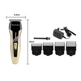 Kemei Km-5015 Full Body Cleaning Carbon Steel Blade Usb Rechargeable Electric Hair Clipper