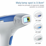 500000 Shots IPL Laser Epilator T3 Photon Laser Hair Removal Devicewith Home Use Bikinis Depilador for Women Full Body
