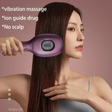 Head Meridian Massage Red Blue Electric Serum Introduction Essential Oil Color Light Hair Care Comb Scalp
