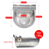 Stainless Steel Automatic Pet & Livestock Waterer with Floating Ball