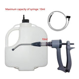 Veterinary metal pig, cattle and sheep medicine gun, continuous sprayer, veterinary irrigator, pet feeding me