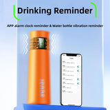 Arrival portable thermos 316 stainless steel vacume drinkware app smart water bottle with TFT temperature display couple cups