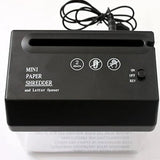 USB Electric Dual-Use Mini Shredder Small Bill Letter Document Invoice Desktop A6 Paper Smashing hine