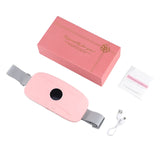 3 Modes Heated Massage Belt Menstrual Heating for Women Cramps Period Hot Compress Pad Abdominal Thermal Vibration Massager