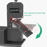 Woodworking Band Sawing hine Electric Desktop Wire Small Household Table Saw 800W 1750RPM 220V DIY Cutting Wood