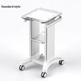 Beauty Instrument Desktop Rolling Trolley - Multifunctional Dental Acrylic Small Bubble Medical Cart