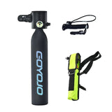 0.5L Mini Scuba Tank Dive Diving Equipment Underwater Breath Device Cyder Oxygen 5-10 Minutes