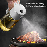 2 in 1 Spray Bottle For Cooking Olive Oil Sprayer Dispensers for Camping BBQ Baking Soy Sauce Kitchen Tool 500ml