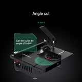 220V Multifunctional Electric 1200W Desktop Circular Cutter Aluminium Wood Plastic Cutting Mini Table Saw