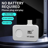 HT-203H Android Type-C 256*192 Imager 25Hz Mobile Thermal Imaging Camera for PCB Device Fault Detect