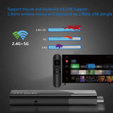 M98 Y10 ATV Mini Stick Android 13 H618 Quad Core Cortex A53 Support 6K Video 4K 5G Wifi BT5.0 Voice Remote Smart TV Box iptv