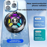 SL18 Mobile Phone Magnetic Back-Clip 2 in 1 Semiconductor Refrigeration Coog Fan Radiator for IPhone Android PUBG Game Cooler