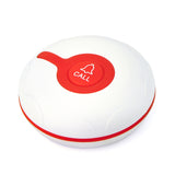 TD009 white and red single key calling device waterproof button