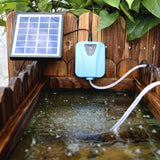Solar & DC Powered Oxygenator Water Pump for Pond & Aquarium