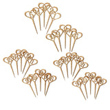 1-30 Love Hollow Digital Seat Flower Place Wooden Wedding Table Number Card Durable Easy To Use