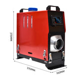 Parking fuel 12v24v all-in-one truck electric three-wheeled household firewood car heater