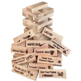 Block Couple Activities Date Ideas Valentine Tumbg Tower Stacking Bloc Game For Adults Couples Night Party