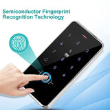 IP68 Waterproof Fingerprint Access Control System,Wiegand 26 PIN Code RFID Keypad With 5PCS IC Key Fobs,Backlight