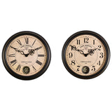 European Design Decorative Clock - For Bedroom & Home Shelf