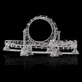 Laser-Cutting 3D Three-Dimensional Metal Assembly Model Set DIY Creative Puzzle F31104 Roller Coaster Ornaments Toy