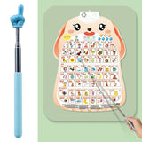 Compact Portable Telescc Teacher Pointer Anti-slip Finger Shape Presenter Stick for School Classroom Supplies