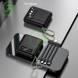18650 Battery Mobile Power Kits DIY Charging Treasure Kit With LED Light Self-wired Detachable 4-wire 3 Cells