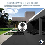 AEVYVKV PT302 One Click Call Humanoid Detection Cloud Storage H.265 WiFi IP Camera with Two Way Audio Night Vision Sound Warning