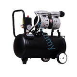 750W/800W Mini Car Pump Silent Oil-Free Air Compressor for Home Repair and Tire Inflation