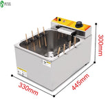 220V/ 110V 12L commercial cheese corn hot dog stick fryer mozzarella frying snack hine
