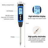 Professional Nutrient Meter Quick-acting Nitrogen Analyzer Fertility for Gardening Agriculture LED Soil Tester
