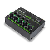 Professional Channel Stereo Converters LED Mixer Low Noise Sound 4 Input 1 Output AXFY